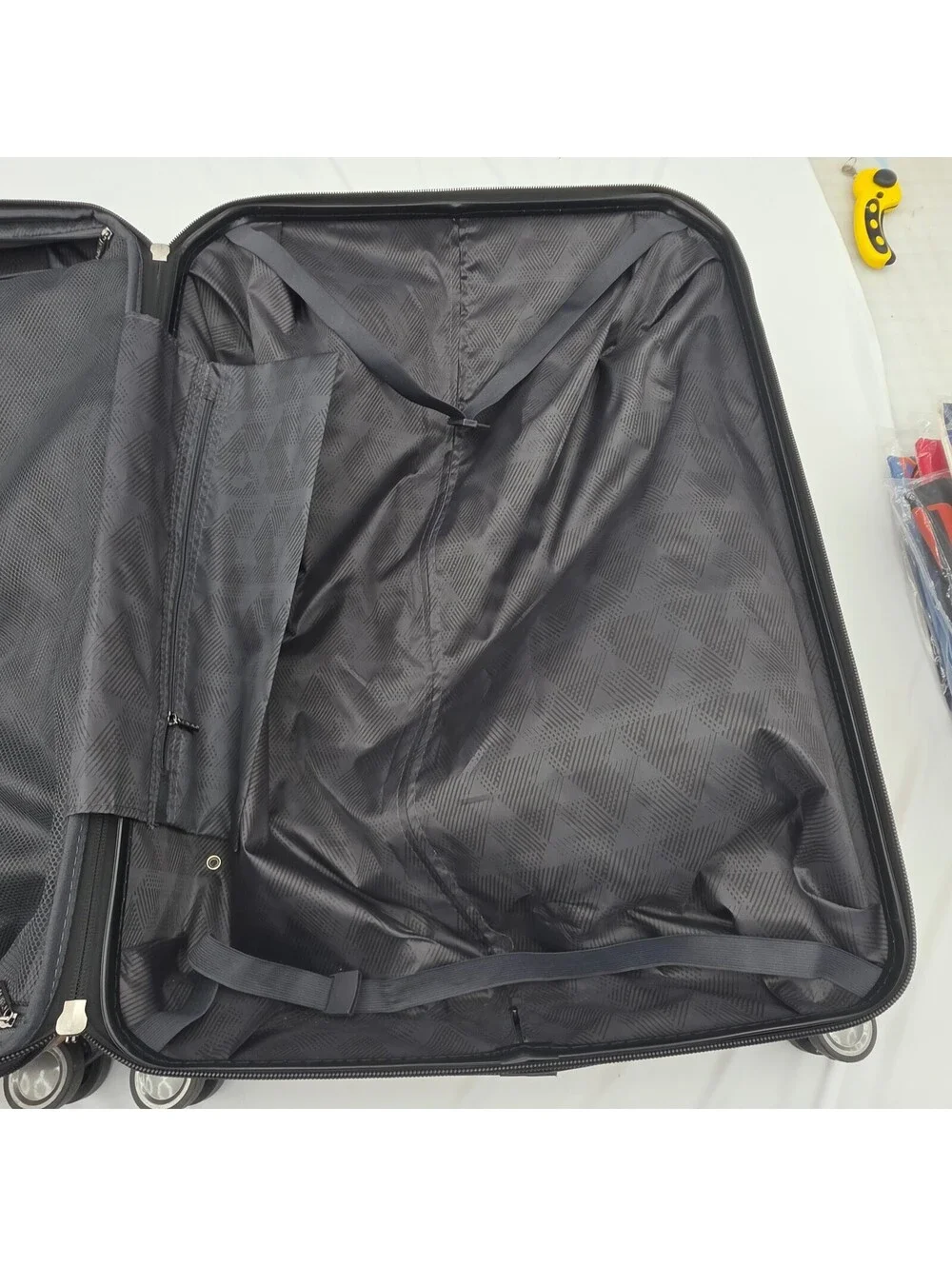 Revo Large Hard Shell Spinner Suitcase Luggage in Bronze